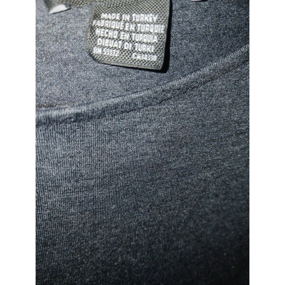 French Connection Dress Women's Small Heather Grey Bodycon Maxi Dress Side Slit‎ - Picture 3 of 13